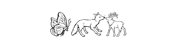 Nina's Animals  Free Fonts Download