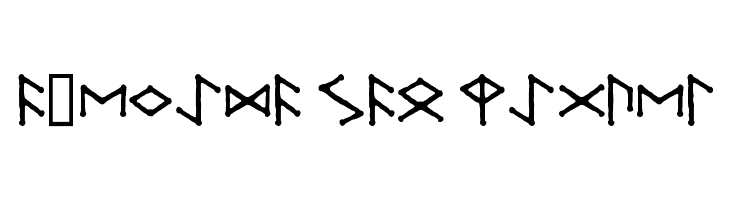 Ice-egg Futhark Regular  Free Fonts Download