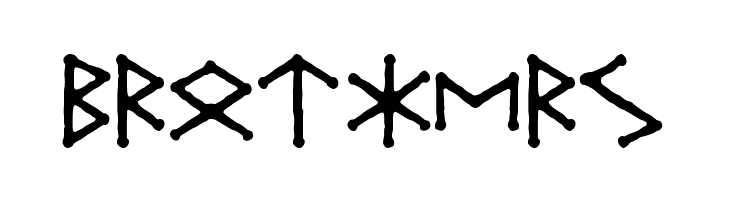 Ice-egg Futhark Regular  Free Fonts Download