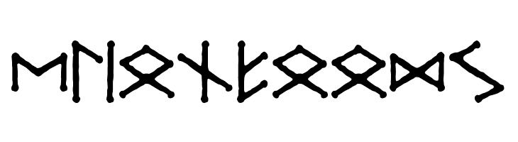 Ice-egg Futhark Regular  Free Fonts Download
