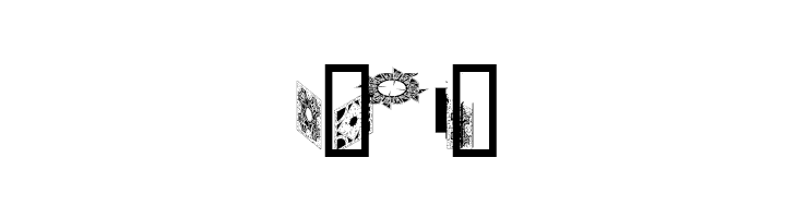 HellraiserPuzzleBoxBats  Free Fonts Download