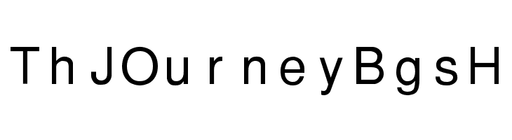 ThJOurneyBgsH PWThaiMonospacedEG Font