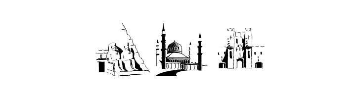 FamousBuildings  Free Fonts Download