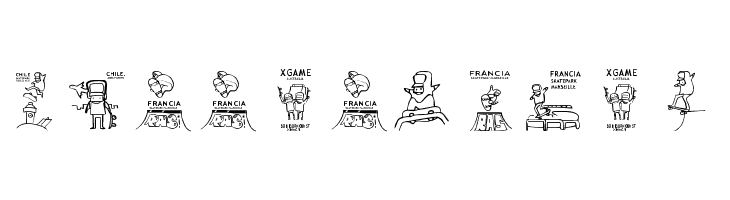 skatelove [ tour 2009]  Free Fonts Download