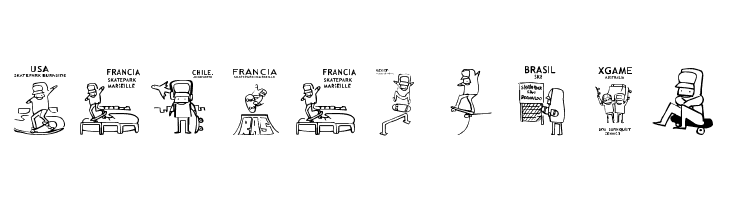 skatelove [ tour 2009]  Free Fonts Download