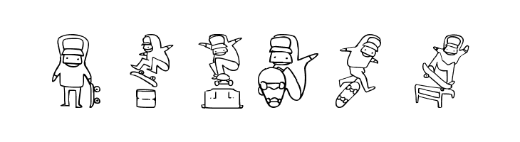 skatelove 2.0  Free Fonts Download