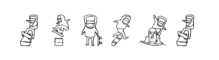 skatelove 2.0  Free Fonts Download