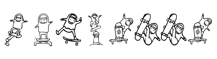 skatelove  Free Fonts Download