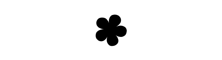 saru's Flower Ding [sRB]  Free Fonts Download