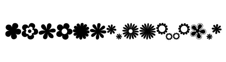 saru's Flower Ding [sRB]  Free Fonts Download