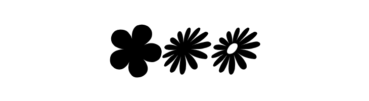 saru's Flower Ding [sRB]  Free Fonts Download