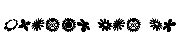 saru's Flower Ding [sRB]  Free Fonts Download
