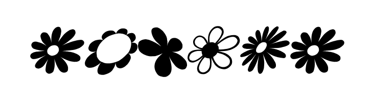 saru's Flower Ding [sRB]  Free Fonts Download