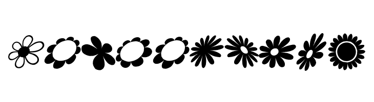 saru's Flower Ding [sRB]  Free Fonts Download