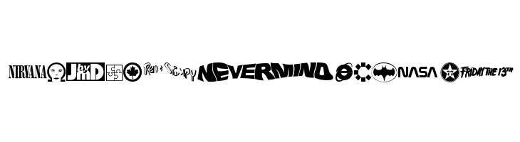 Famous Logos  Free Fonts Download