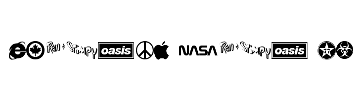 Famous Logos  Free Fonts Download