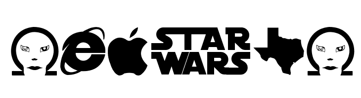Famous Logos  Free Fonts Download