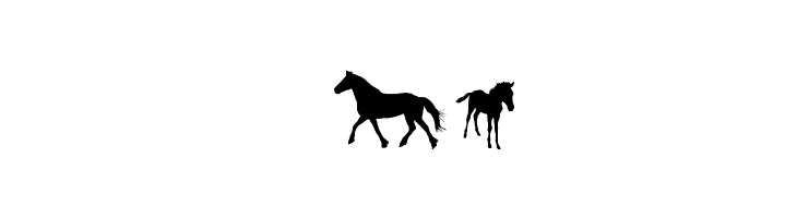 DJ Horses 1  Free Fonts Download