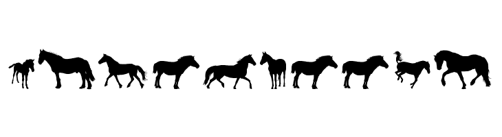 DJ Horses 1  Free Fonts Download