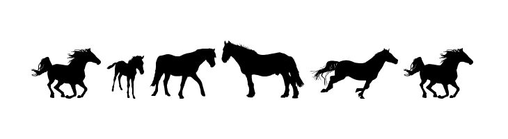 DJ Horses 1  Free Fonts Download