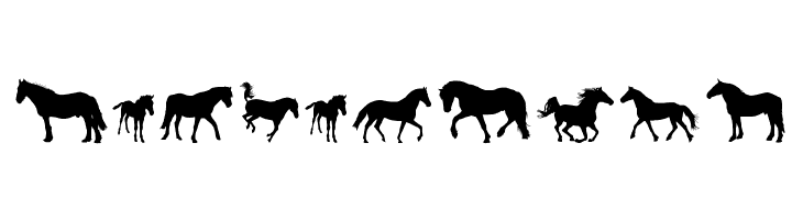 DJ Horses 1  Free Fonts Download