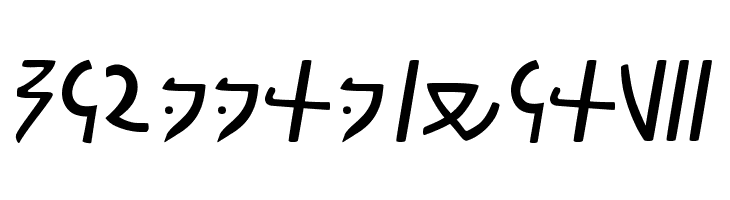 Meroitic - Demotic  Free Fonts Download