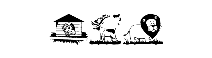 ChildrenAnimalsFriends  Free Fonts Download