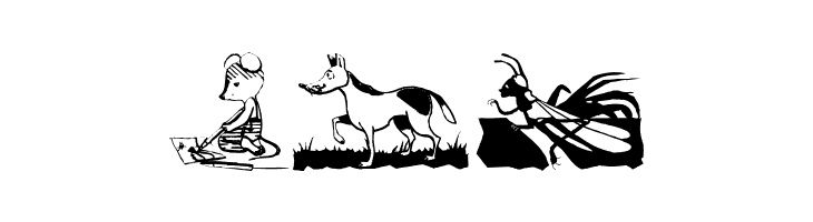 ChildrenAnimalsFriends  Free Fonts Download
