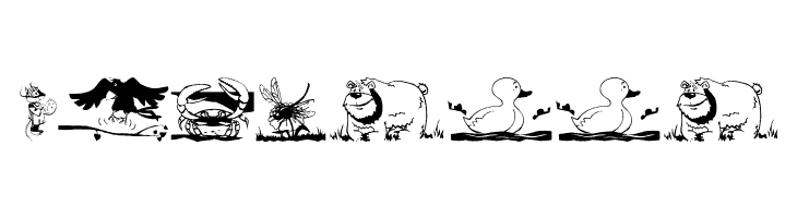 ChildrenAnimalsFriends  Free Fonts Download