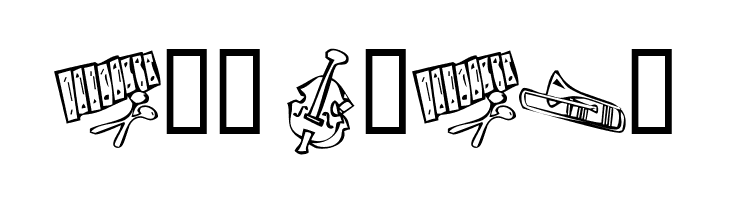 KR Music Class  Free Fonts Download
