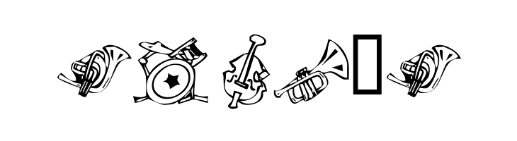 KR Music Class  Free Fonts Download