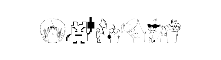 aqua teen hunger font  c adult swim  Free Fonts Download