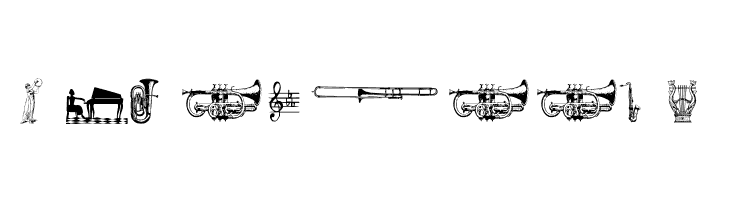 wmmusic2  Free Fonts Download