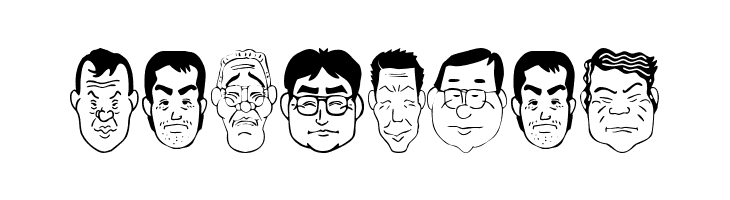 SakabePeople04  Free Fonts Download