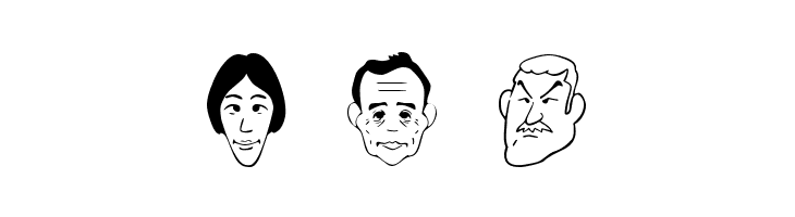 SakabePeople04  Free Fonts Download