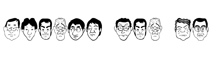 SakabePeople04  Free Fonts Download