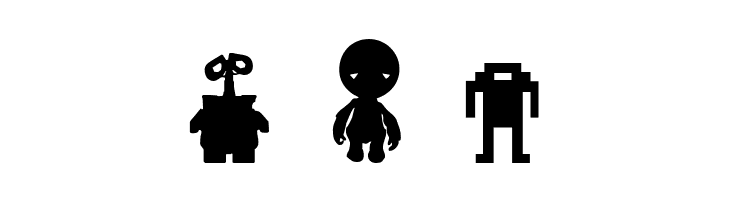 Look sir, droids!  Free Fonts Download