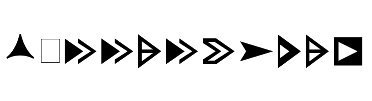 Pointers  Free Fonts Download