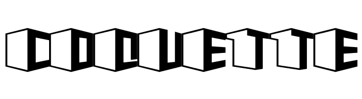 D3 Concretism typeB  Free Fonts Download