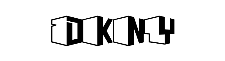 D3 Concretism typeB  Free Fonts Download