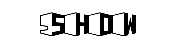 D3 Concretism typeB  Free Fonts Download