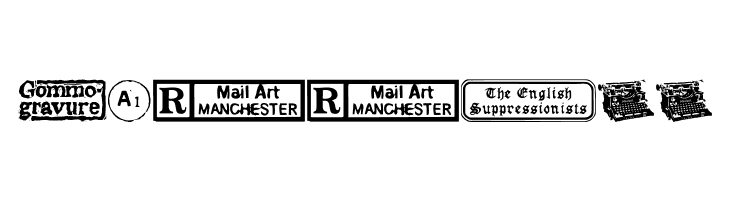 Mailart  Graphics  Free Fonts Download