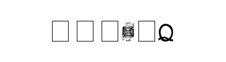 Hoyle Playing Cards  Free Fonts Download