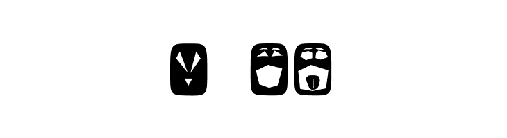 Ugly Faces  Free Fonts Download