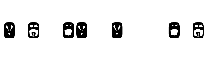 Ugly Faces  Free Fonts Download