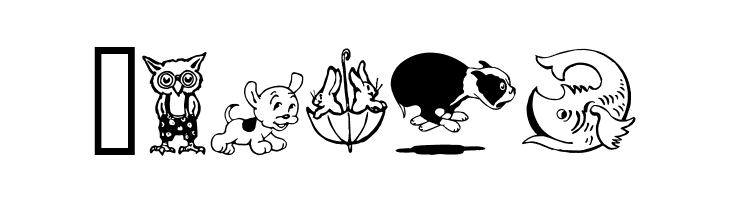 Karen Helenes Dingbats  Free Fonts Download