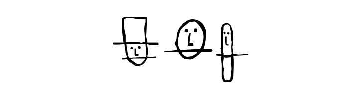 unusual suspects [ square eyes ]  Free Fonts Download