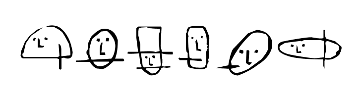 unusual suspects [ square eyes ]  Free Fonts Download