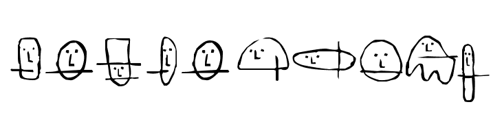 unusual suspects [ square eyes ]  Free Fonts Download