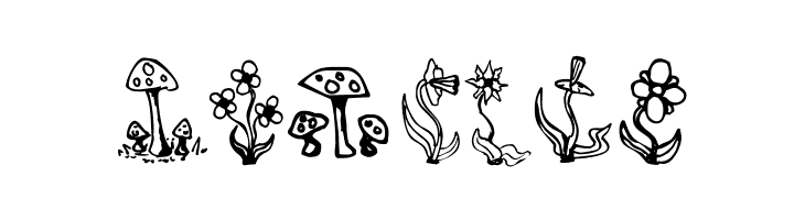 GardenDingbats  Free Fonts Download